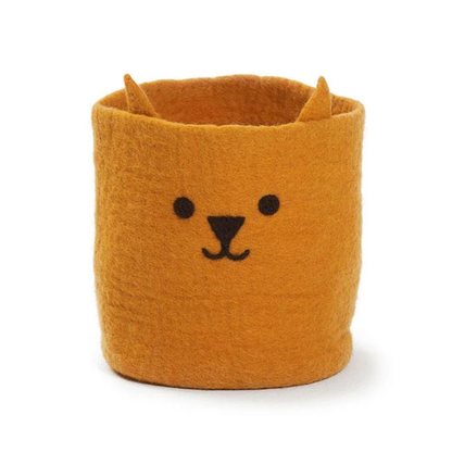 Felt Basket in 5 Animals