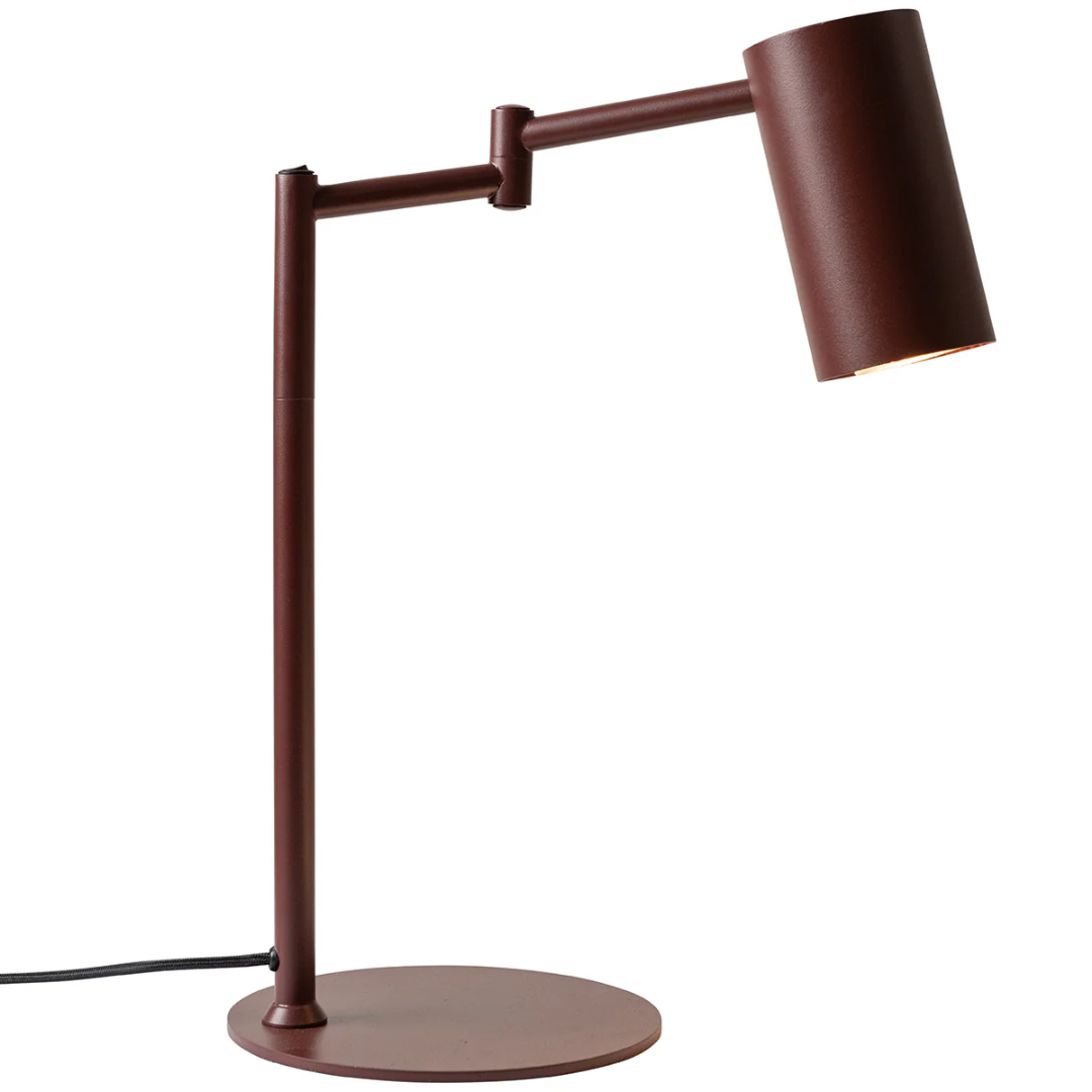 Burgundy Bilbao Table Lamp