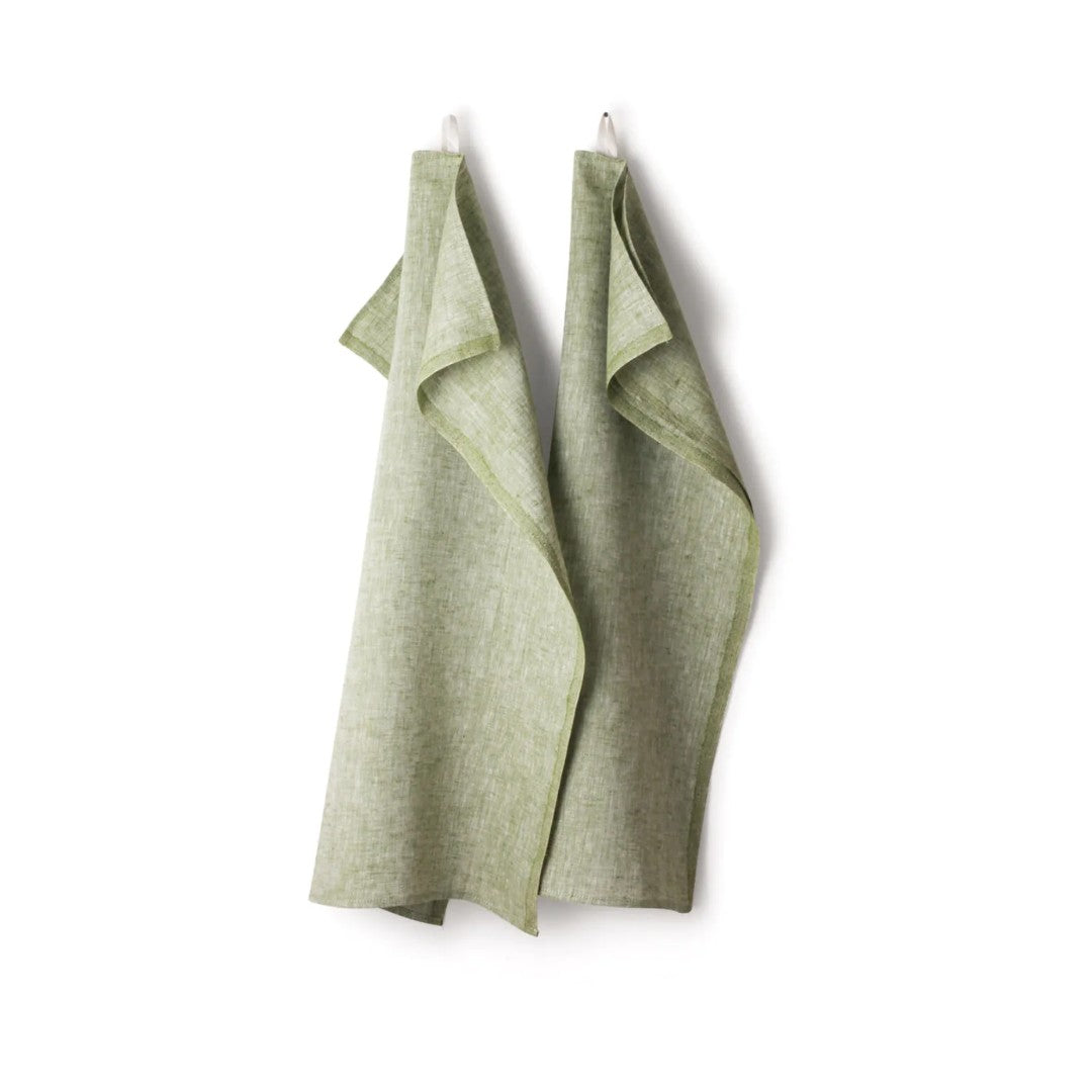 Kitchen Towel in Green - Pack of Two