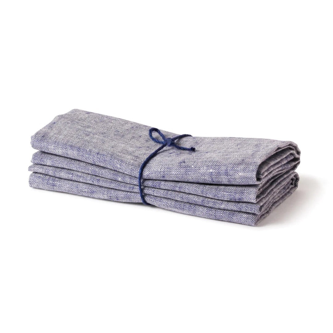 Tea Towel in Navy - Pack of Two