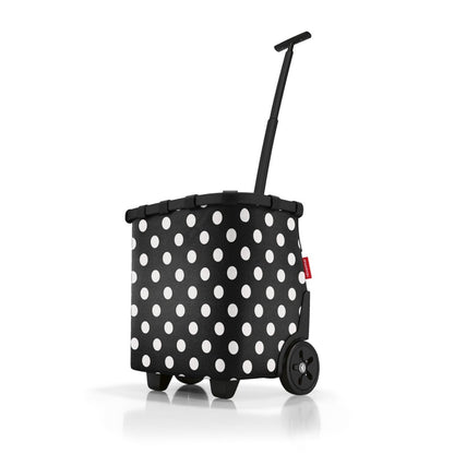 Shopping Trolley White Polka Dots