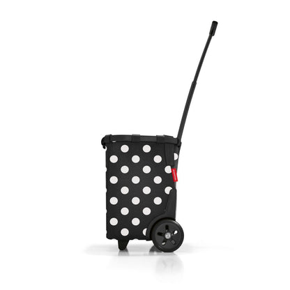 Shopping Trolley White Polka Dots