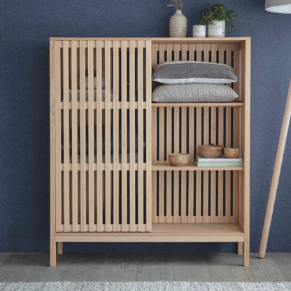 Large Linear Storage Unit in Ash
