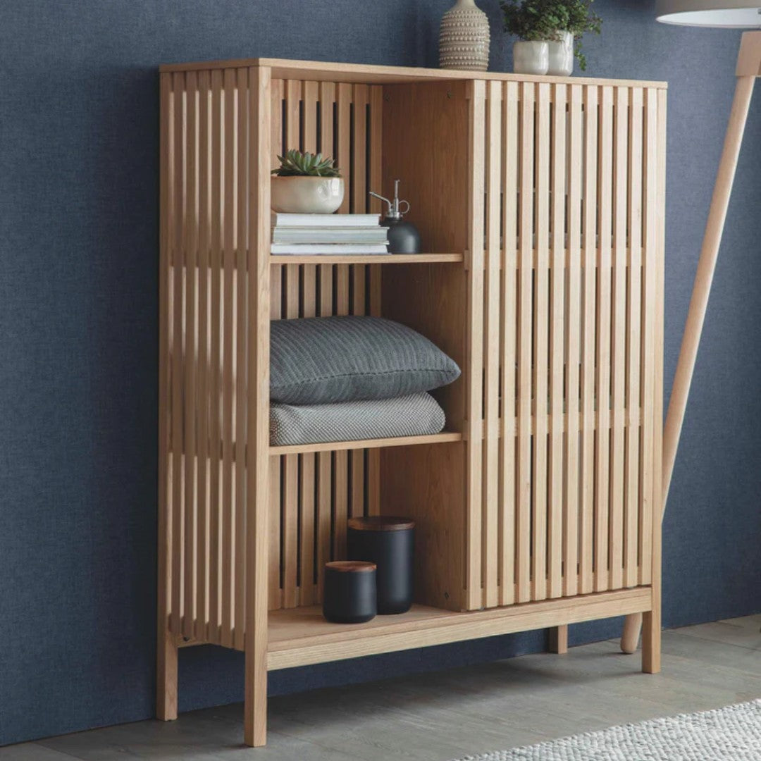 Large Linear Storage Unit in Ash