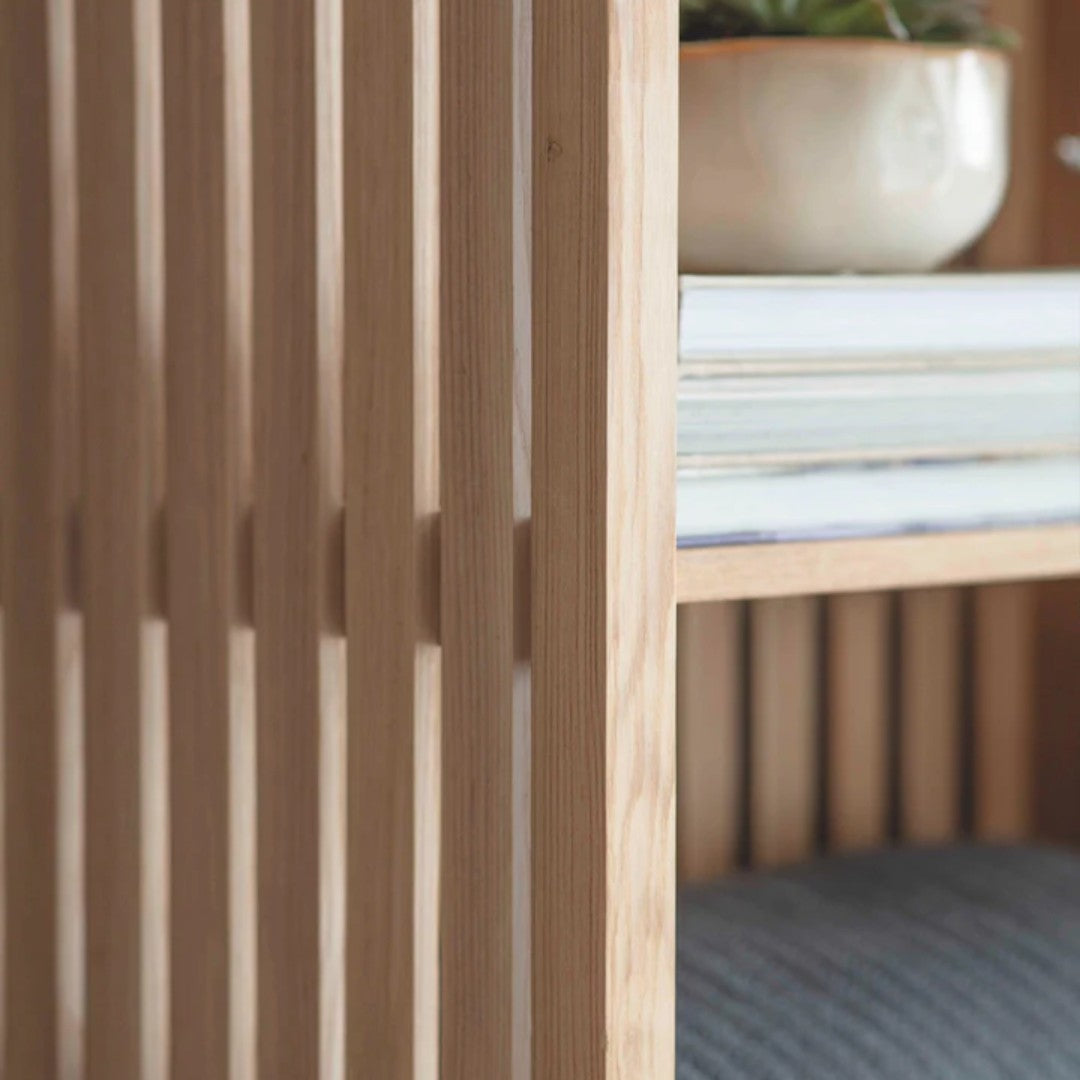 Large Linear Storage Unit in Ash
