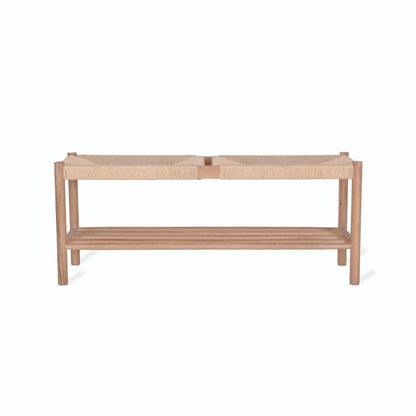 Oak Hallway Bench