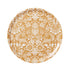 Round Sunflower Tray in Yellow