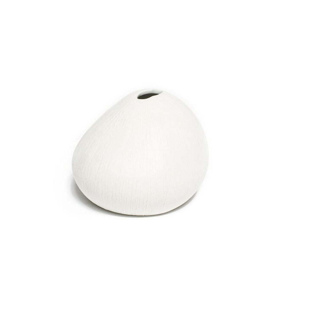 Small Asti White Vase