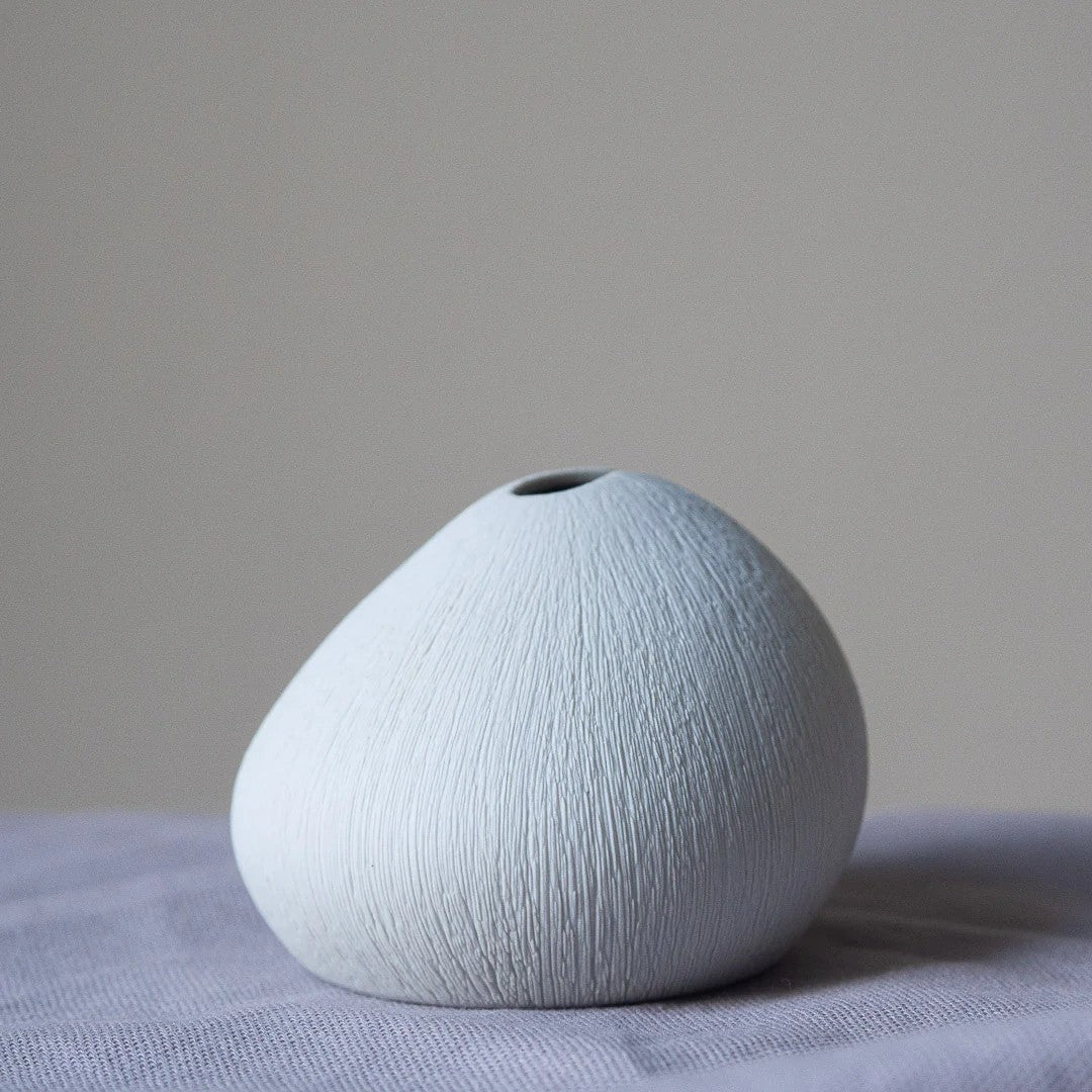 Small Asti White Vase