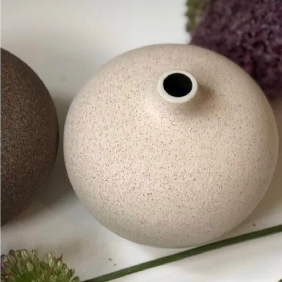 Large Bari Vase in Light Sand
