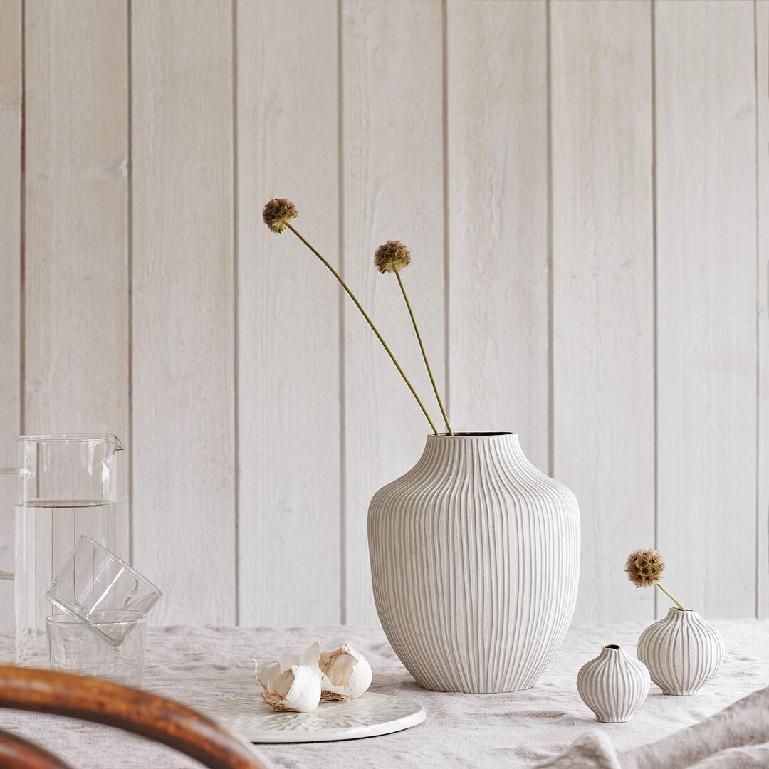 Kyoto Vase in Light Sand