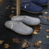 Slippers in Natural Grey - 3 sizes
