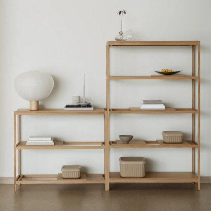 Oak &amp; Ricepaper Lamp in 2 Sizes