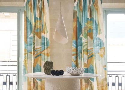 Casamance fabrics at The Blue Door, Dublin