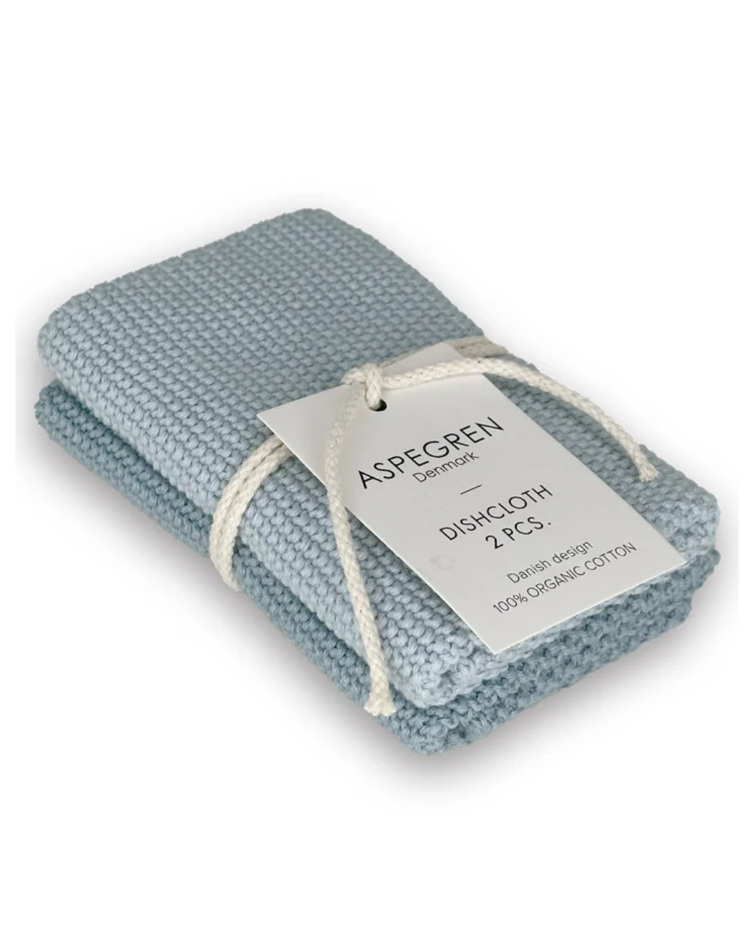 Skyway Knitted Organic Cotton Dishcloth Set of 2