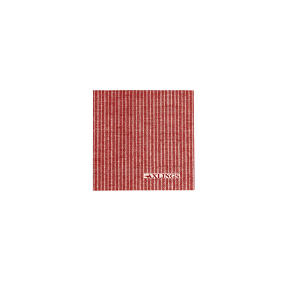 Pinstripe 40 Cocktail Paper Napkins in 5 Colours