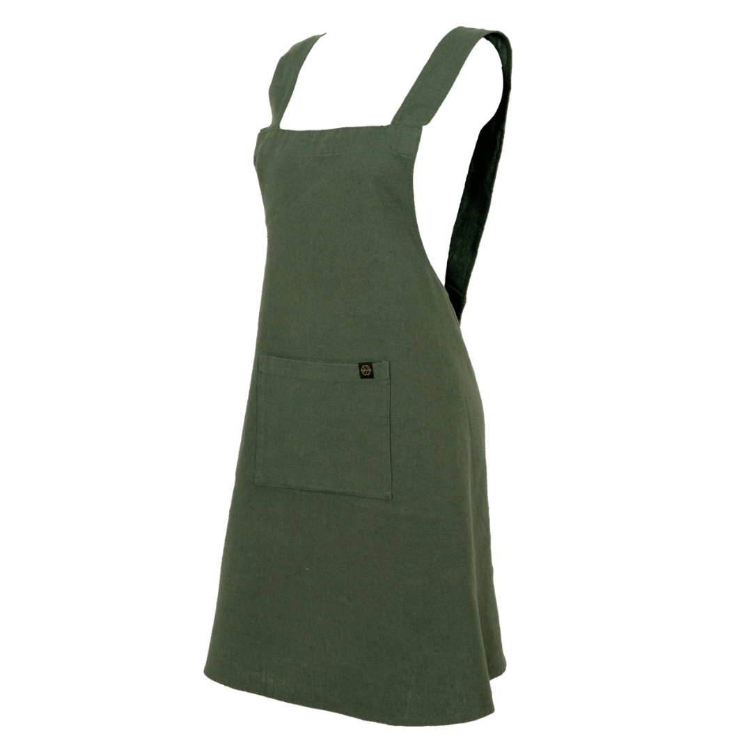 Osani Apron in Khaki