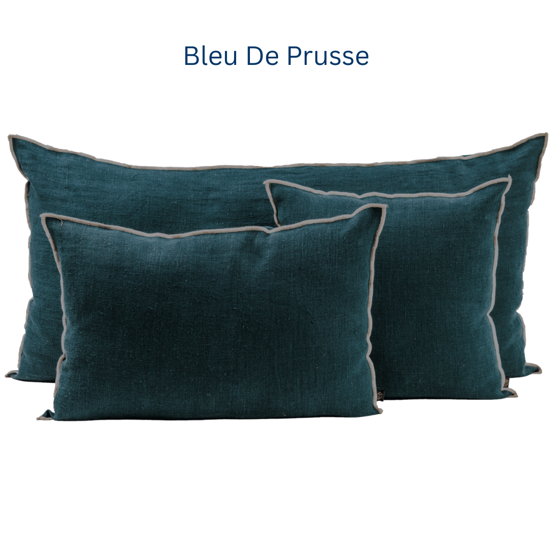 Bleu De Prusse Chennai Cushion 40 x 60cm