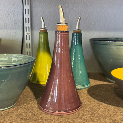 Ceramic Olive Oil Pourer - 10 colours