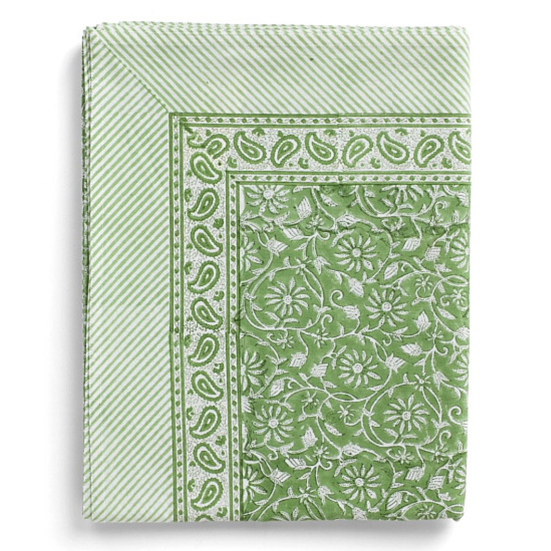 Green Margerita Tablecloth in 2 Sizes